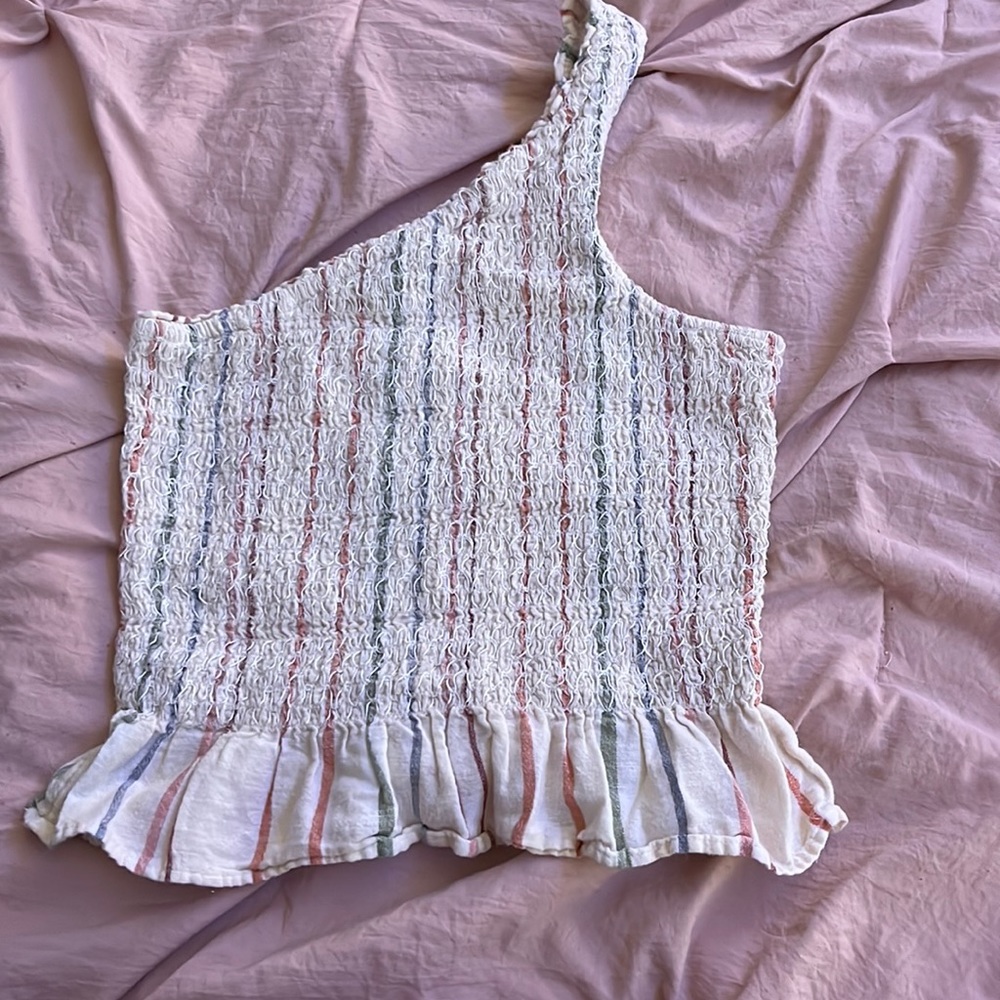 American Eagle Women’s S One Shoulder Top